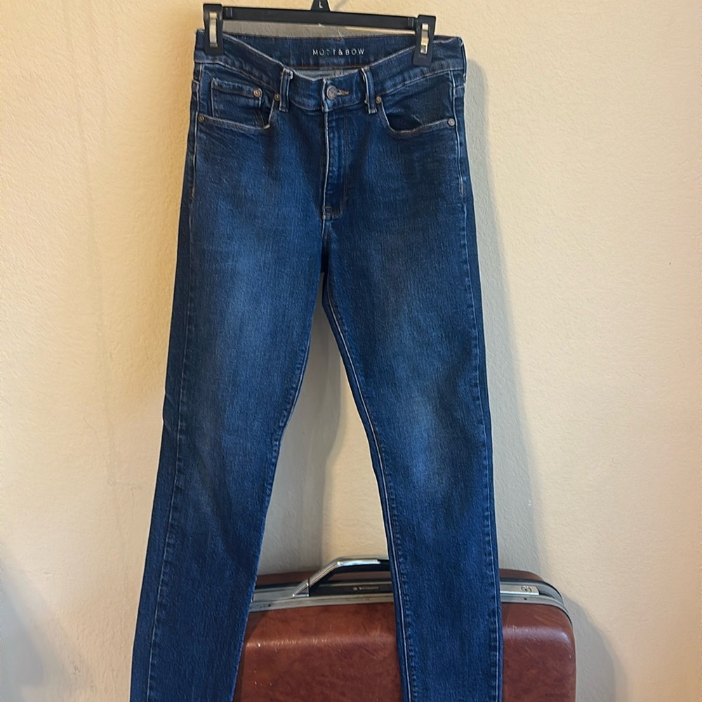 Men's Skinny Jeans - Dark Blue